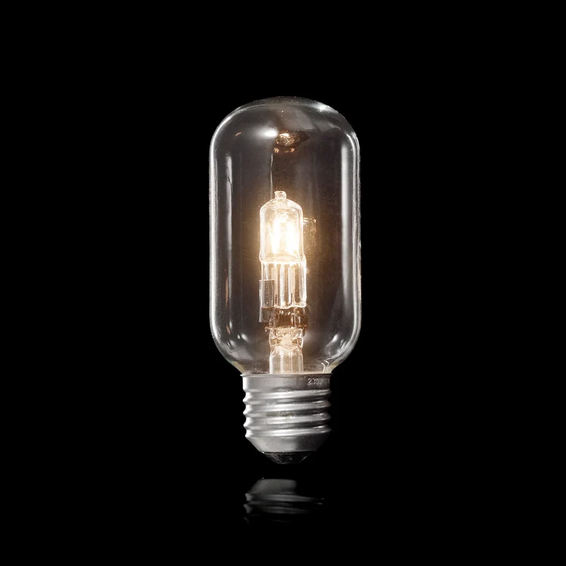Konstsmide Leuchtmittel Glaskörper in Kolbenform, integrierte Halogenlampe