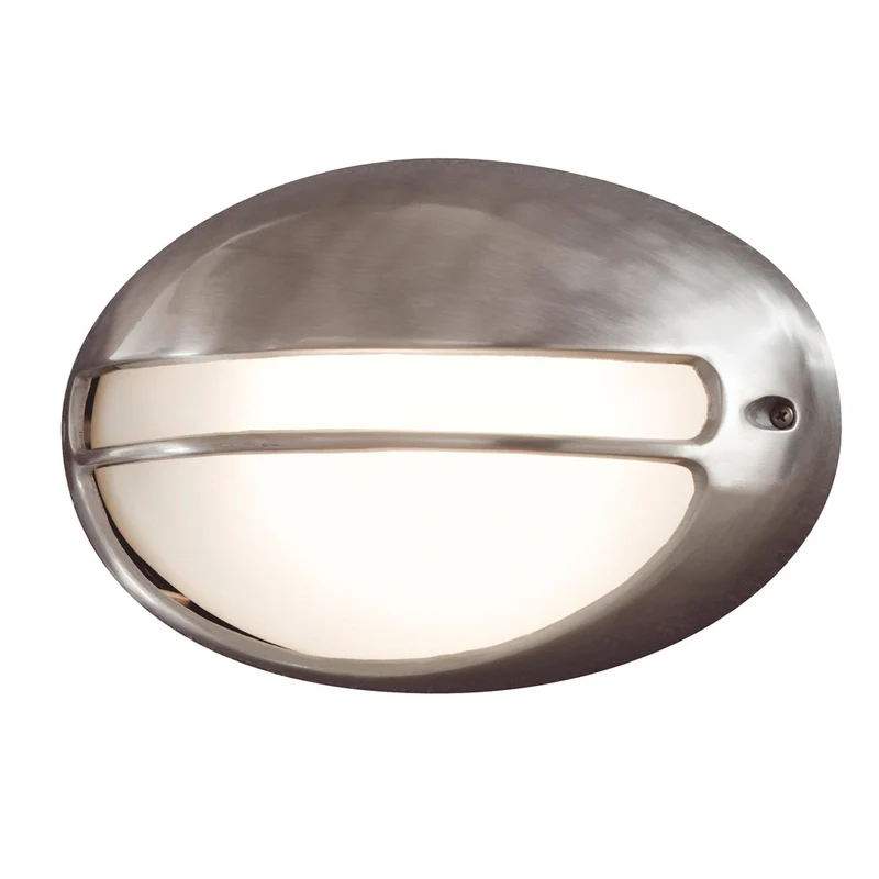 Konstsmide Wandleuchte Torino Aluminium, opales Glas