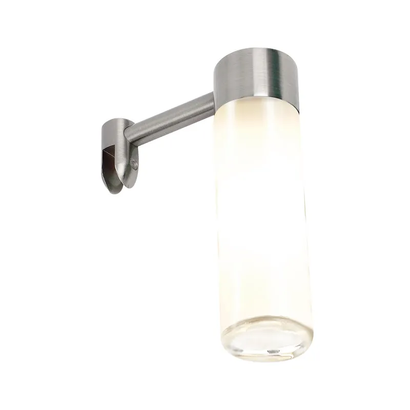 Paulmann Galeria Vitrino LED Spiegelleuchte 1x2,2 G9 Eisen gebürstet/Opal 230V Metall/Glas