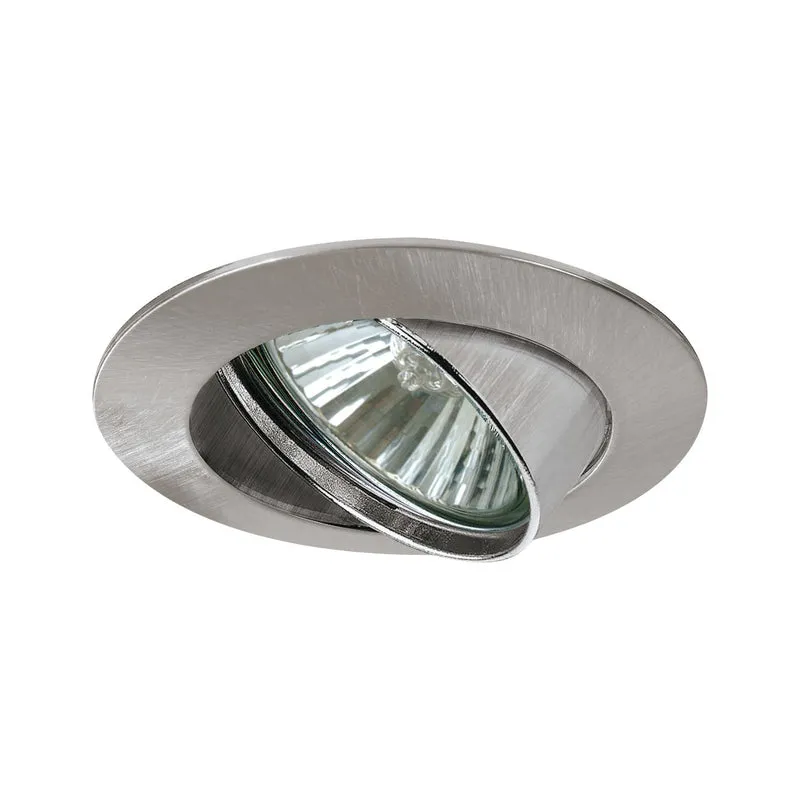 Paulmann Premium EBL schwenkbar max.50W 230V GU10 51mm Eisen gebürstet/Alu Zink