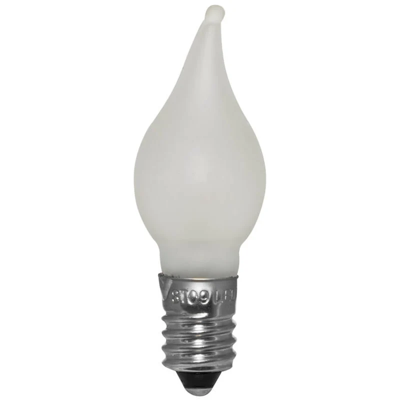 STAR TRADING LED-Windstoßkerze, matt, E10/10-55V/0,2W