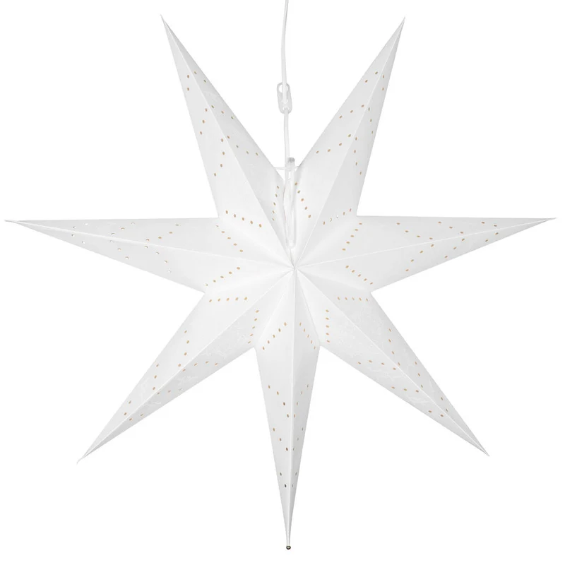 STAR TRADING Weihnachts-Hängestern, SENSY, 1 x E14/25W