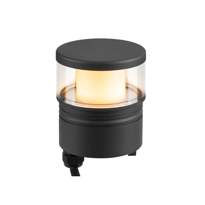 M-POL S Polehead, Leuchtenkopf, anthrazit, 11 W, 470/510 lm, 2700/3000 K, CRI 90