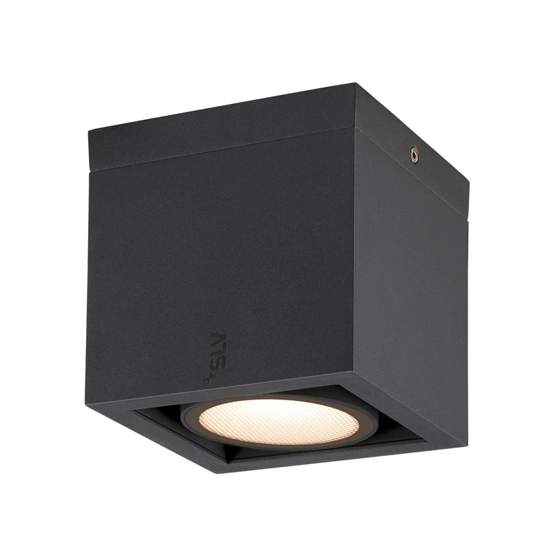 ESKINA FRAME CL single, Deckenaufbauleuchte anthrazit 15 W 1100/1200 lm 3000/4000 K CRI 80 95°