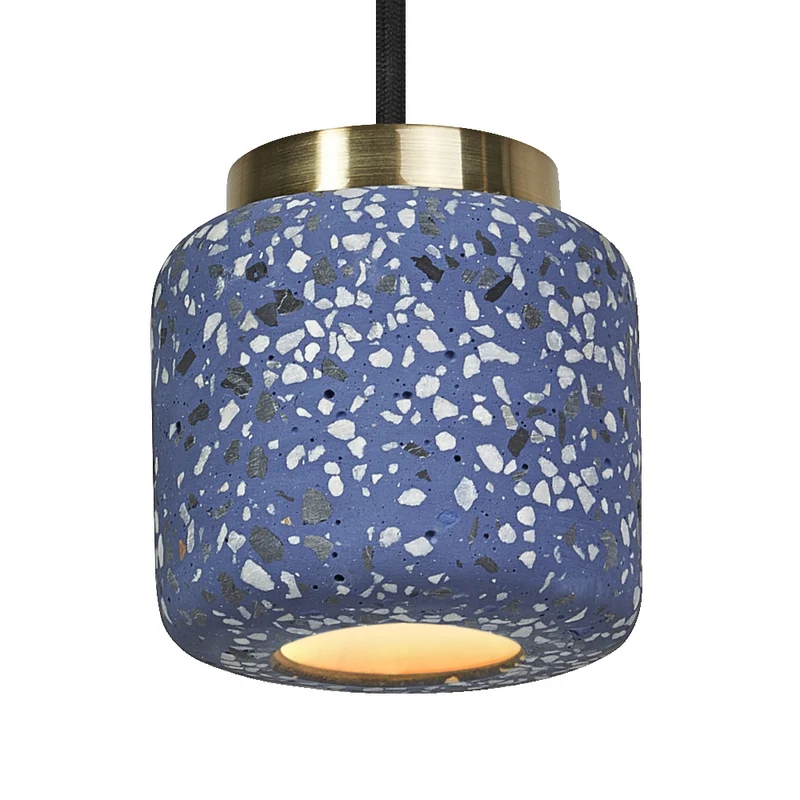 OSRAM DECOR Terazzo Ball Pendelleuchte Blau, GU10