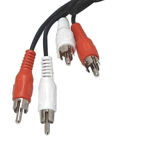 EGB Cinch-Kabel 2xStecker/2xStecker 10 m