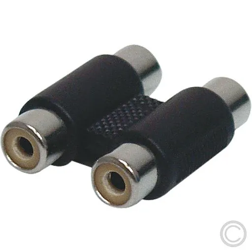 EGB Adapter 2x Cinch-Buchse/ 2x Cinch-Buchse