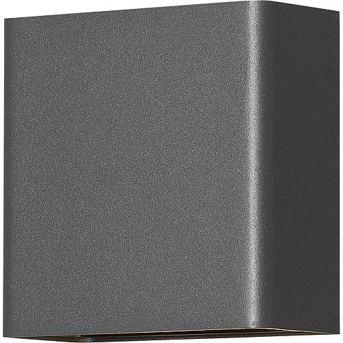 LED-Wandleuchte 'Chieri' anthrazit IP54 3000K 4x1W