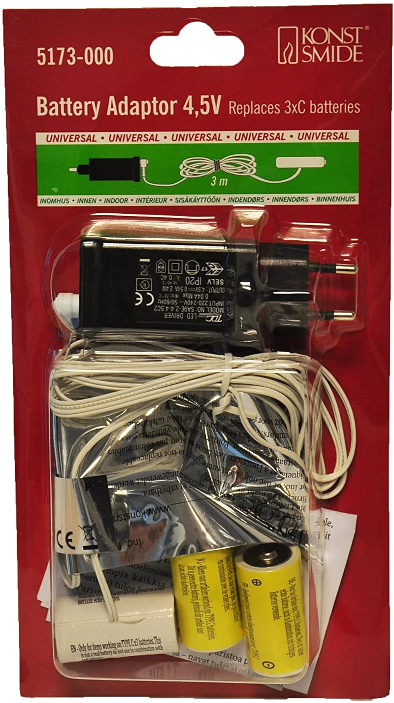 Netzadapter f. Batterieartikel 3 x C 4,5V 5173-000