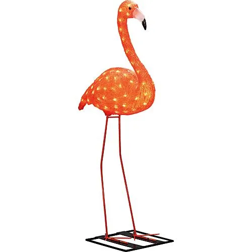 KONSTSMIDE LED Flamingo groß 96 bernstein Dioden 6273-803