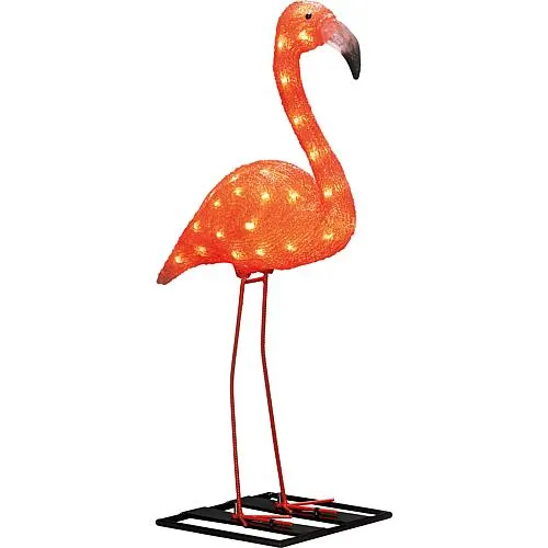 KONSTSMIDE LED Flamingo klein 48 bernstein Dioden 6272-803