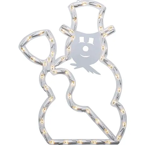 LED Fenstersilhouette Schneemann 50 ww LED 2179-01