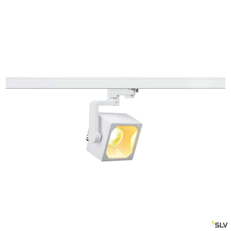 SLV EURO CUBE Spot,weiss, 60°, 3000K, CRI90, inkl. 3P.-Adapter