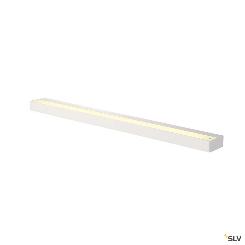 SLV SEDO LED 21 Wandleuchte, eckig, mattweiss, Glas satiniert, 3000K