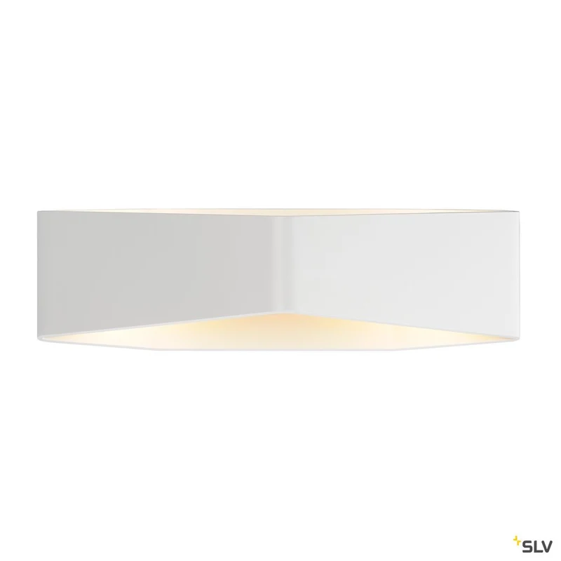 SLV BIG CARISO LED Wandleuchte 2, weiss, 2x 9W LED, 3000K