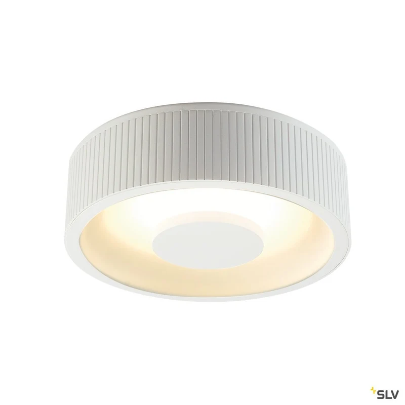 SLV OCCULDAS Deckenleuchte, rund, weiss, 30 SMD LED, 22W, 3000K