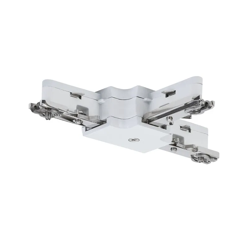 Paulmann URail System Light&Easy T-Verbinder 125mm max.1000W Weiß 230V Met/Kunstoff
