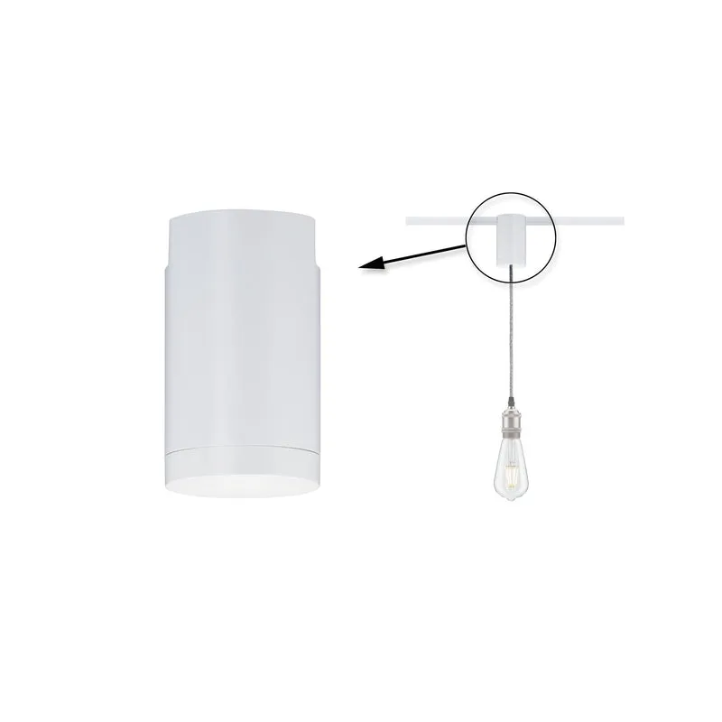 Paulmann URail Universal Pendel Adapter Weiß 230V Metall/Kunststoff