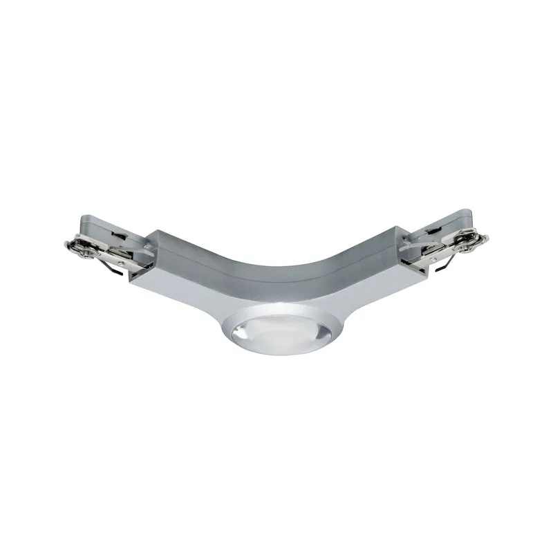 Paulmann URail System LED L-Verbinder 1x5,8W Chrom matt 230V Metall dimmbar