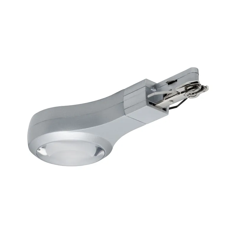 Paulmann URail System LED Endkappe 1x5,8W Chrom matt 230V Metall dimmbar