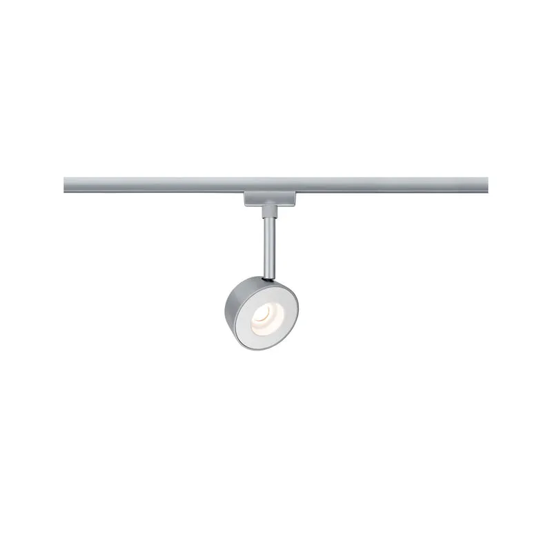 Paulmann URail Systems Spot Pellet 1x4W Chrom matt/Weiß 230V Met/Kst dimmbar