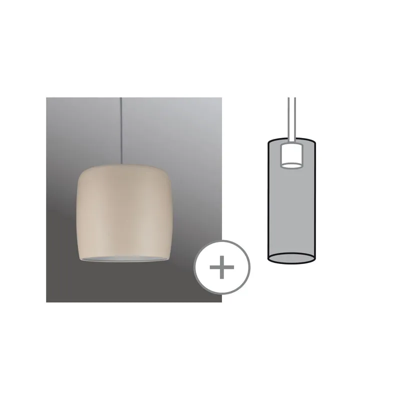 Paulmann URail 2Easy Metallschirm Pien max. 1x20W Beige matt Metall