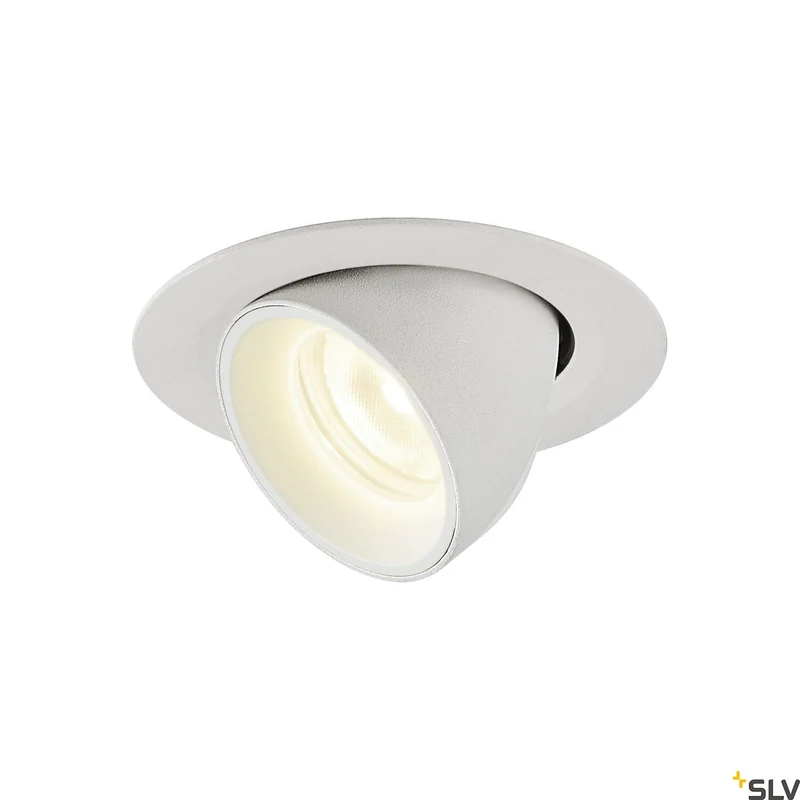 SLV NUMINOS® GIMBLE XS, Deckeneinbauleuchte weiß 4000K 40°