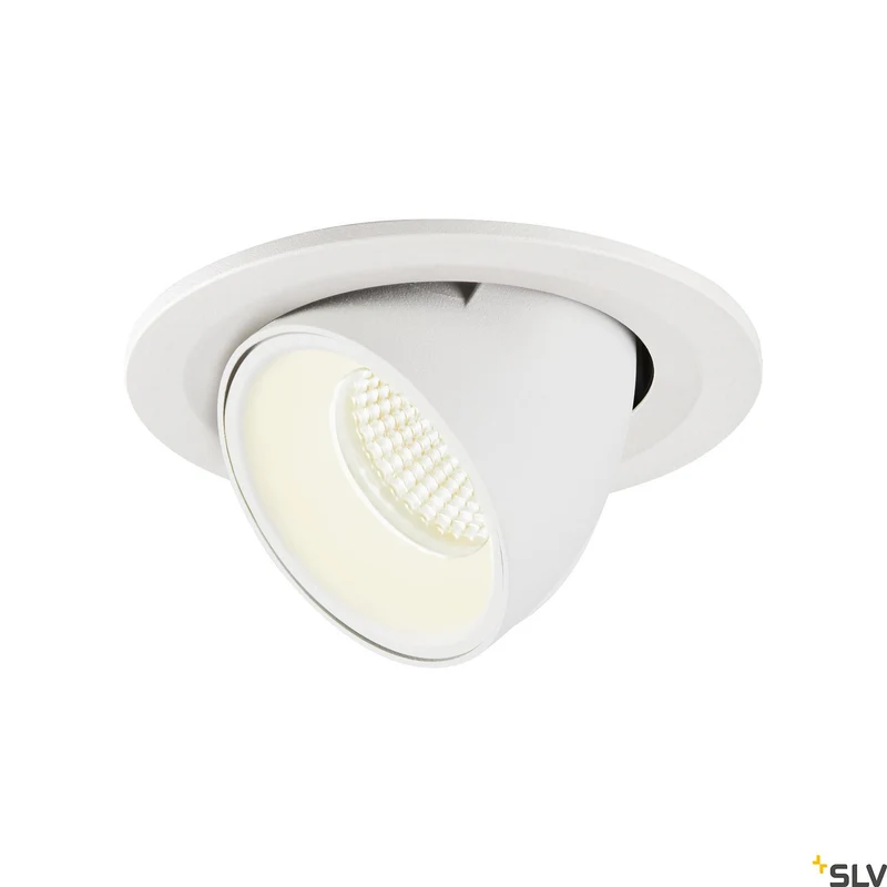SLV NUMINOS® GIMBLE S, Deckeneinbauleuchte weiß 4000K 20°