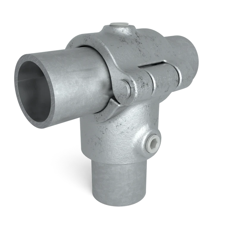 T-Stück offen klappbar 48,3 mm