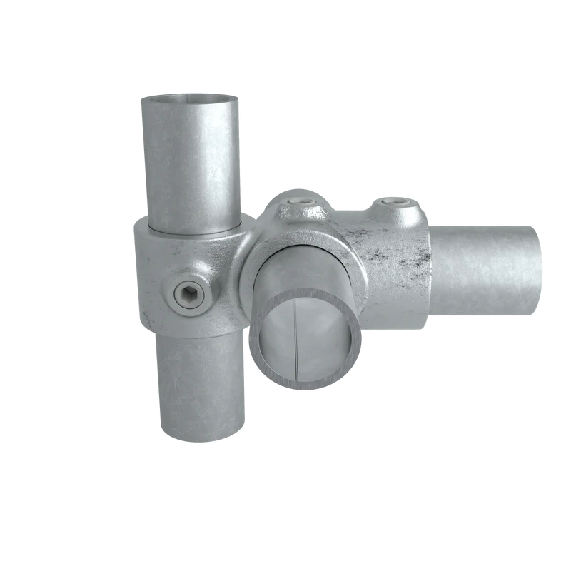 Kreuz T-Stück kombiniert 42,4 mm