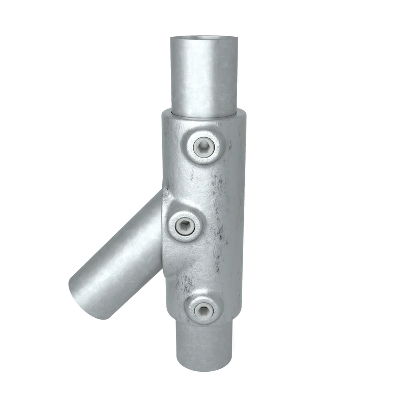 T-Stück lang 45° - 60° 48,3 mm