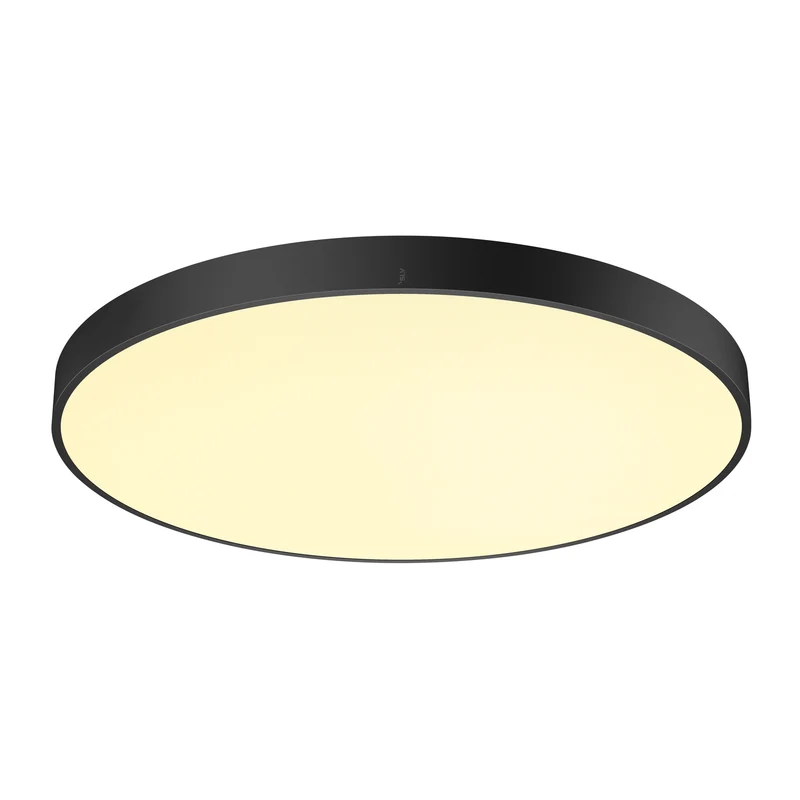 MEDO® PRO 90, Deckenaufbauleuchte, rund, 3000/4000 K, 74 W, Phasenabschnitt, 80°, UGR <19, schwarz
