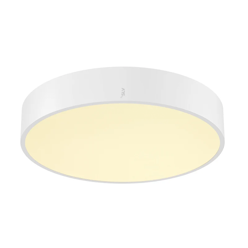 MEDO® PRO 40, Wand- und Deckenaufbauleuchte, rund, 3000/4000 K, 19 W, Phasenabschnitt, 80°, UGR <19, weiß