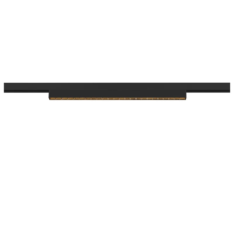 IN-LINE 44 48V TRAC K, Darklight Reflector, DALI, Spot, schwarz / schwarz, 14 W, 1230 lm, 3000 K, CRI 90, 35°