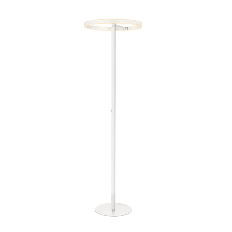 ONE STRAIGT FL, Stehleuchte weiß 20 W 1200/1200 lm 2700/3000 K CRI 90 140°