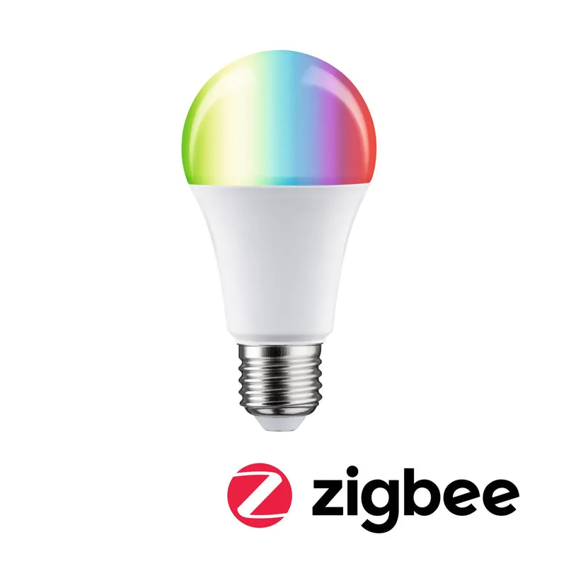 Paulmann Standard 230V LED Birne E27 Smart Home Zigbee 3.0 1055lm 11W RGBW+ dimmbar Matt