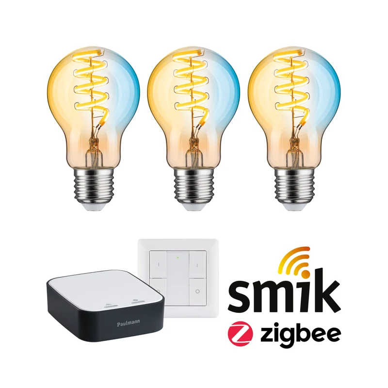 Paulmann Preisattraktives Starterset LED Birne Zigbee 3.0