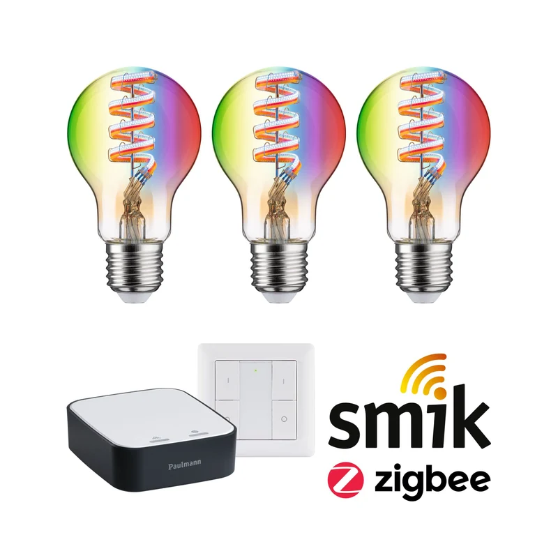 Paulmann Preisattraktives Starterset LED Birne Smart Home Zigbee 3.0