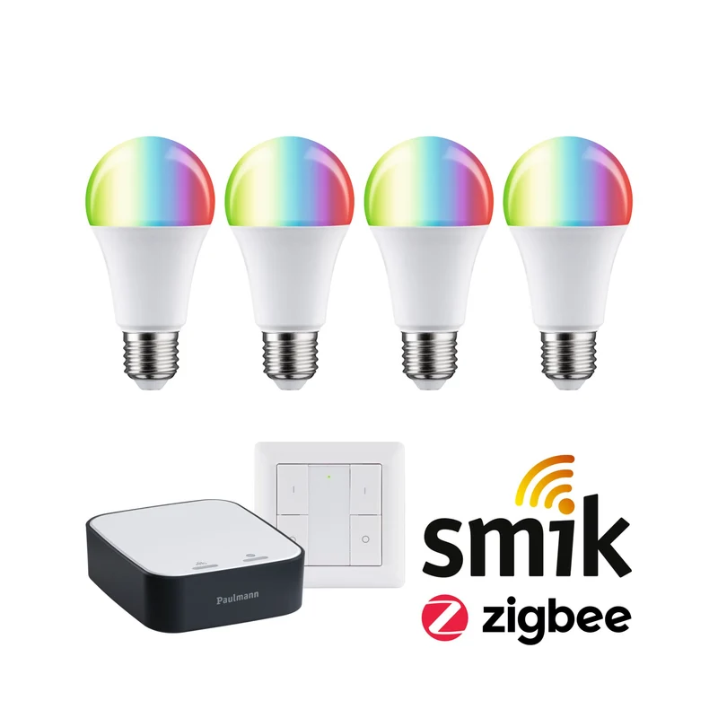 Paulmann Preisattraktives Starterset LED Birne Zigbee 3.0