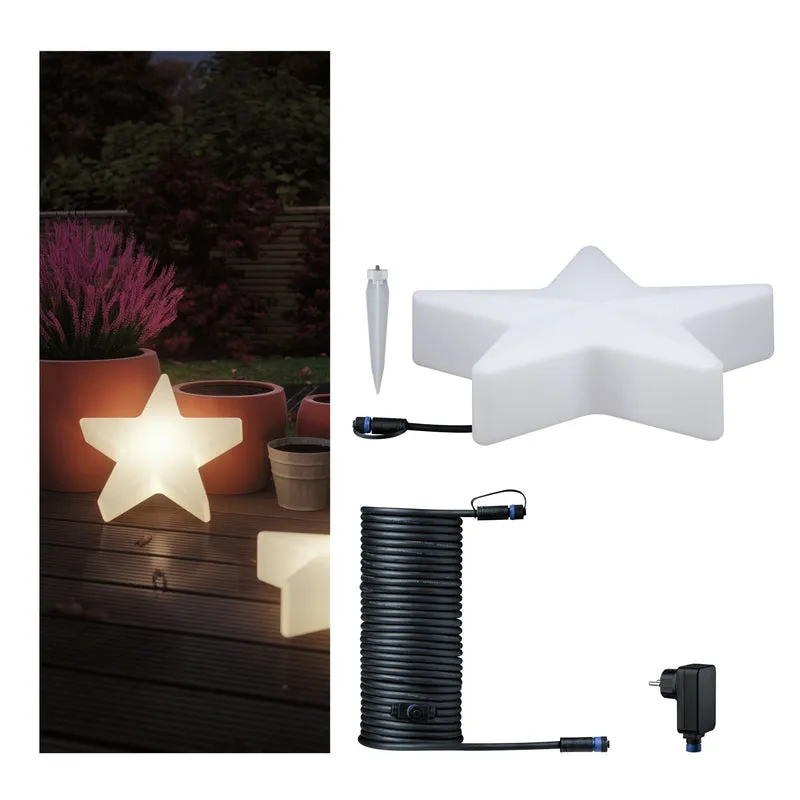 Paulmann Plug & Shine Weihnachts-Bundle Stern 3.000K IP44/67/68