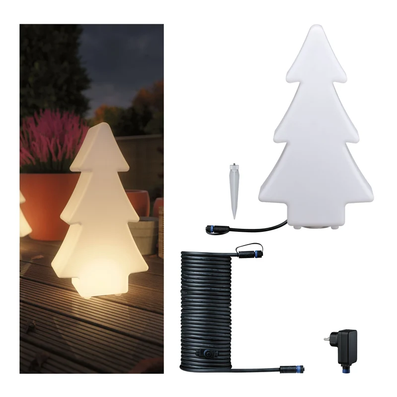 Paulmann Plug & Shine Weihnachts-Bundle Baum 3.000K IP44/67/68