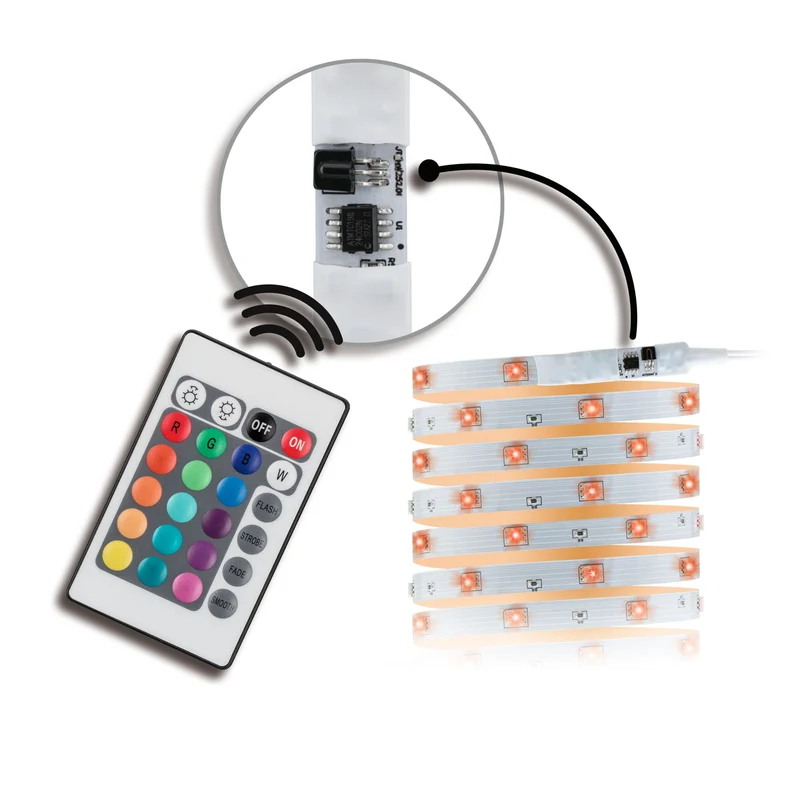 TIP LED Stripe TIP 5m 13W 60lm/m 24 LEDs/m RGB 24VA
