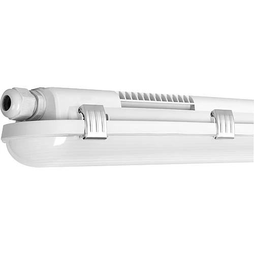 Sensor-LED-Wannenleuchte IP65 L1200mm 32W 4000K
