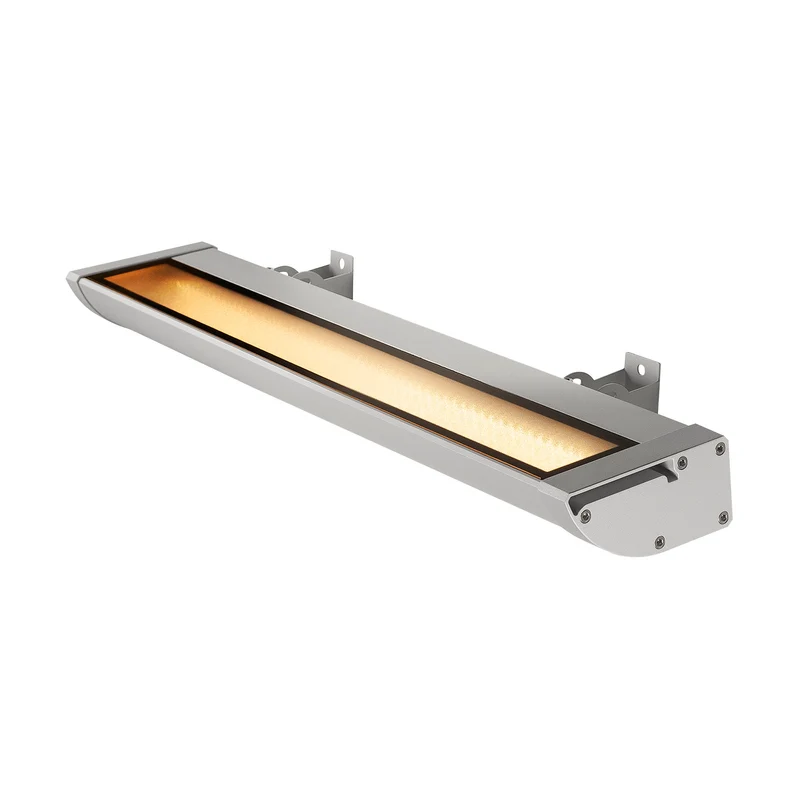 VANO WING SP DALI, Wandaufbauleuchte grau 25 W 1400 lm 3000 K CRI 80 120° DALI