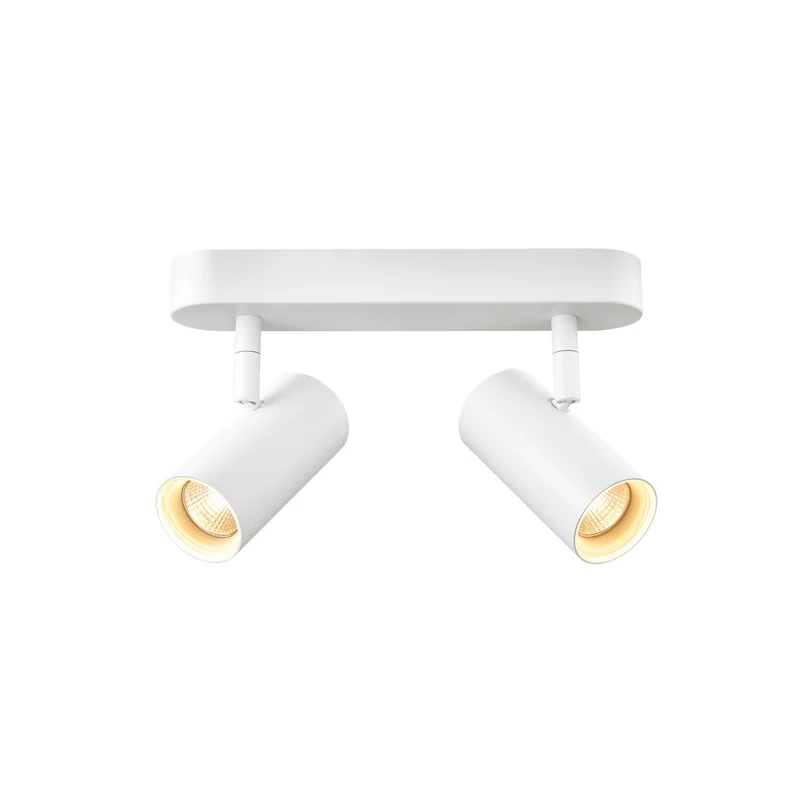 NOBLO®, Wand- und Deckenaufbauleuchte, double, rund, 2700 K, 12 W, PHASE, 32°, weiß