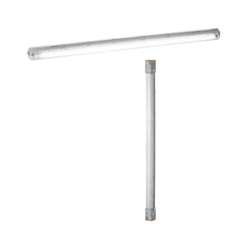 OSRAM LED Feuchtraum-Leuchte, Kaltweiß, 1565 mm x 72,0 mm x 86,0 mm, SubMARINE Mit 1x Wechselbarer Led Röhre 1,5m Länge