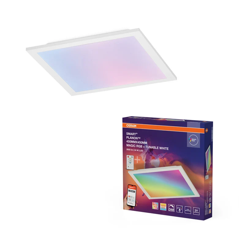 OSRAM SMART+ WIFI Magic Panelleuchte 24W, 45x45cm, 2400lm, weiß