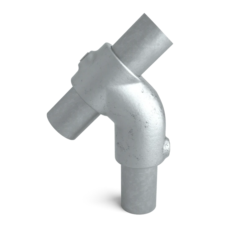 T-Stück kurz 45° 42,4 mm