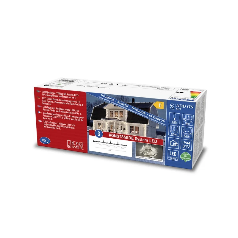 LED System Lichterkette 100 flg. 4810-103