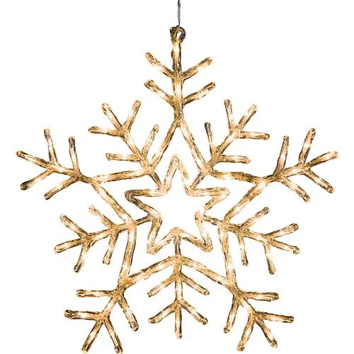 LED Acryl Schneeflocke 90 ww LED 4470-103